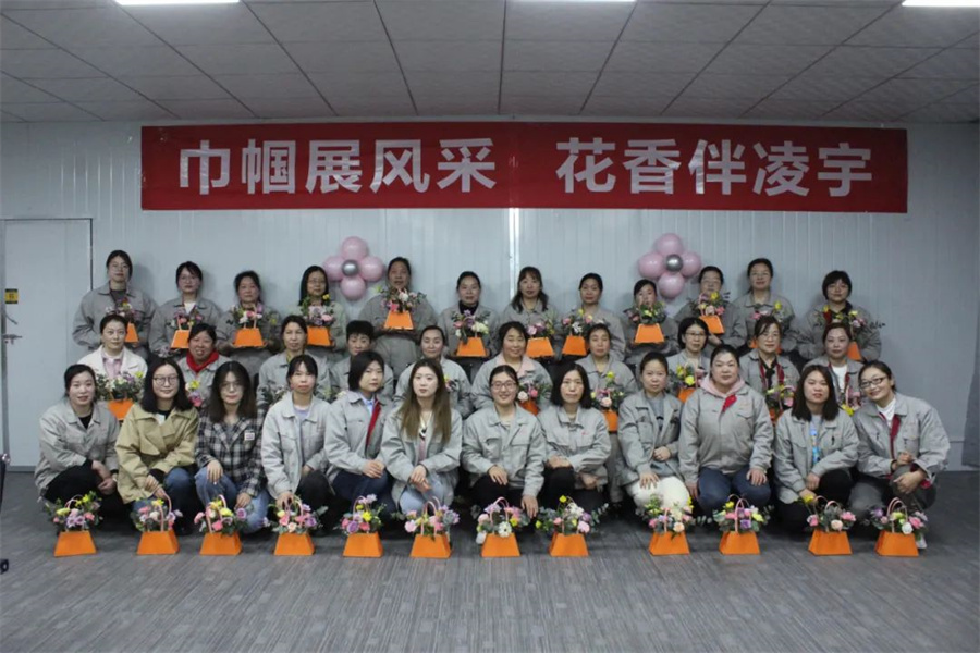 玫瑰亦鏗鏘，凌宇女工有力量！