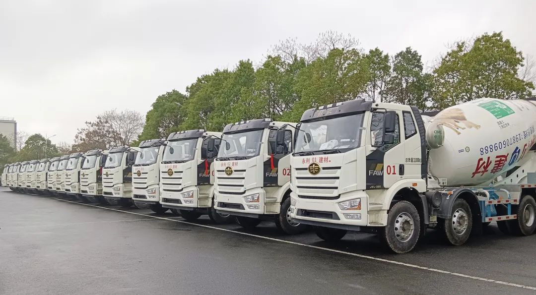 聯(lián)合交付共贏未來！全新解放&凌宇J6L攪拌車首亮相！
