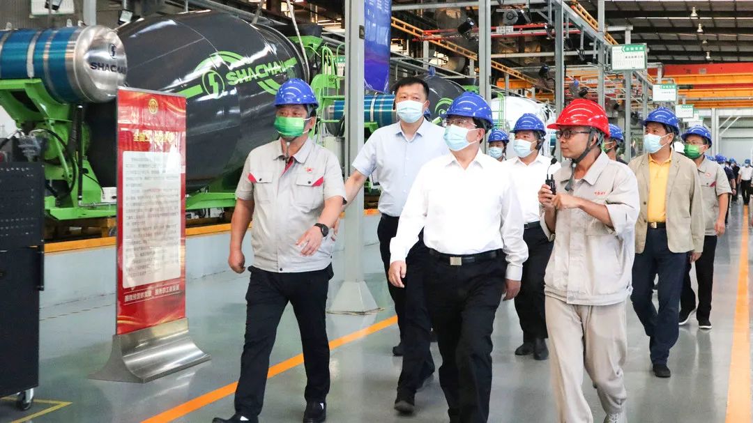 洛陽市委副書記、市長徐衣顯一行調(diào)研中集凌宇